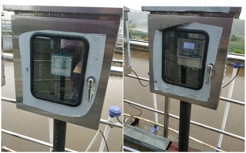 污泥浓度和6501P在线PH分析仪安装案例-贵州官仓污水处理厂