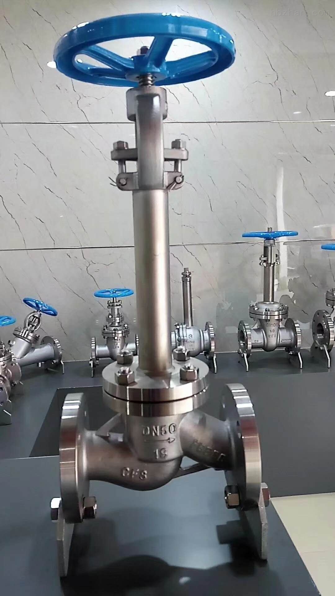 不锈钢低温角式截止阀