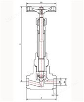 DJ61Y-160P低溫高壓截止閥（SW）