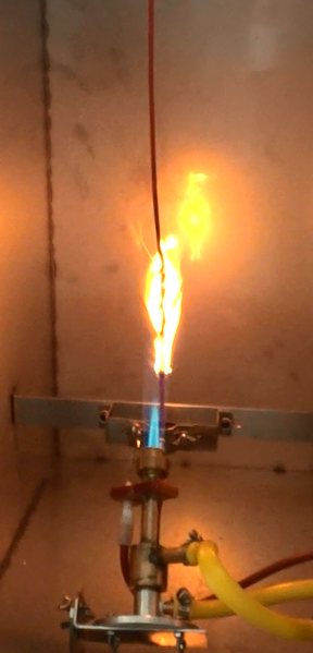 jay-9305-单根电缆垂直燃烧测试仪 单根线燃烧试验机