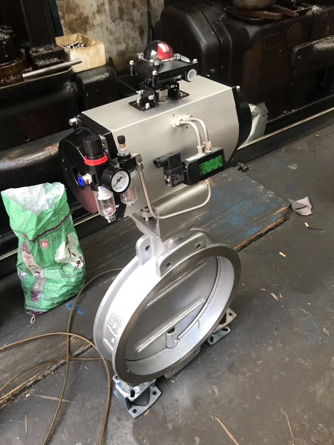 甘肃气动对夹式通风蝶阀