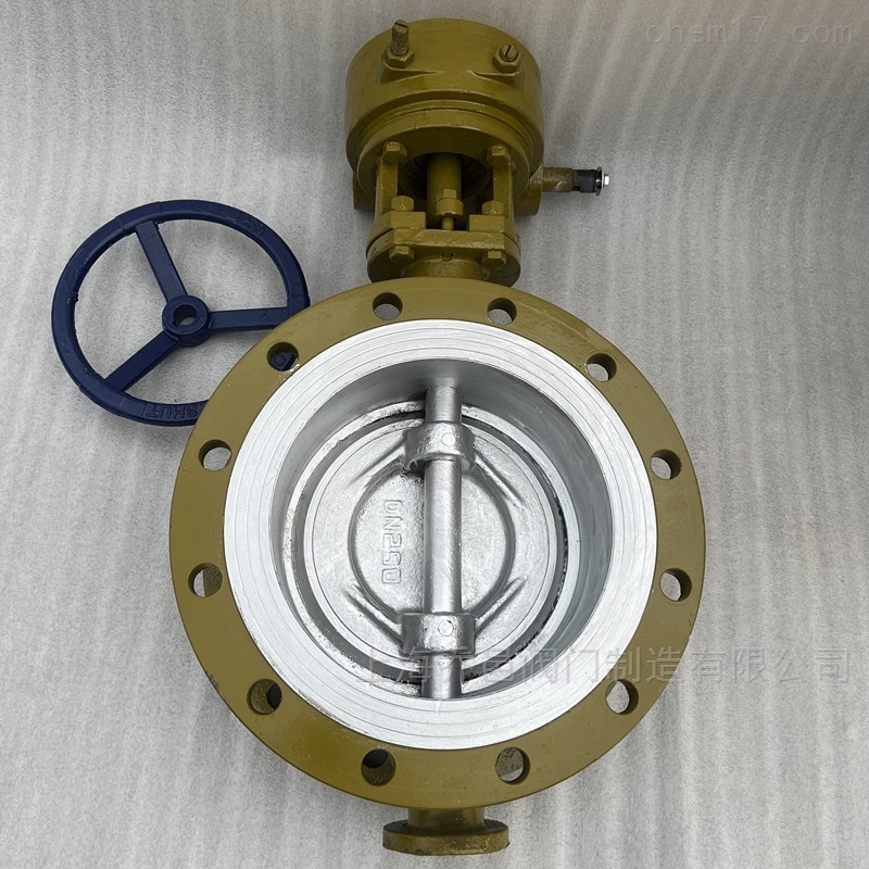 D343H煤气法兰蝶阀