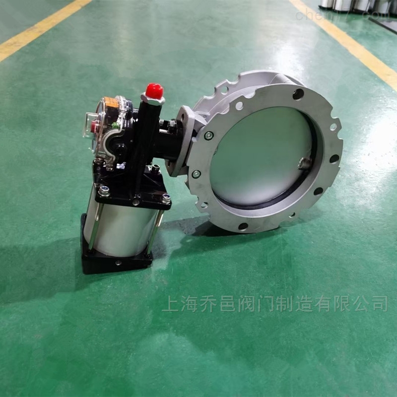 气动不锈钢板粉末蝶阀